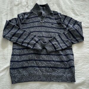Boys blue Izod knit sweater